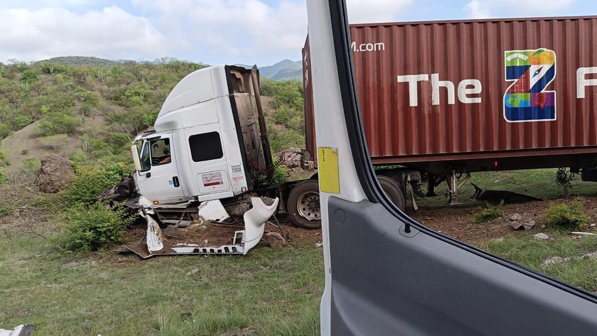 accidentes en la autopista Siglo XXI