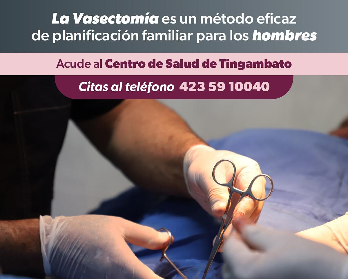 Anuncian jornada de vasectomías gratuitas en Tingambato