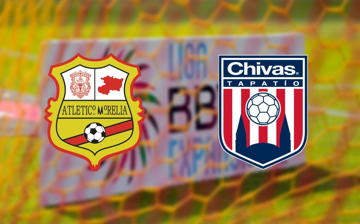 Atlético Morelia vs Tapatío en el estadio Morelos