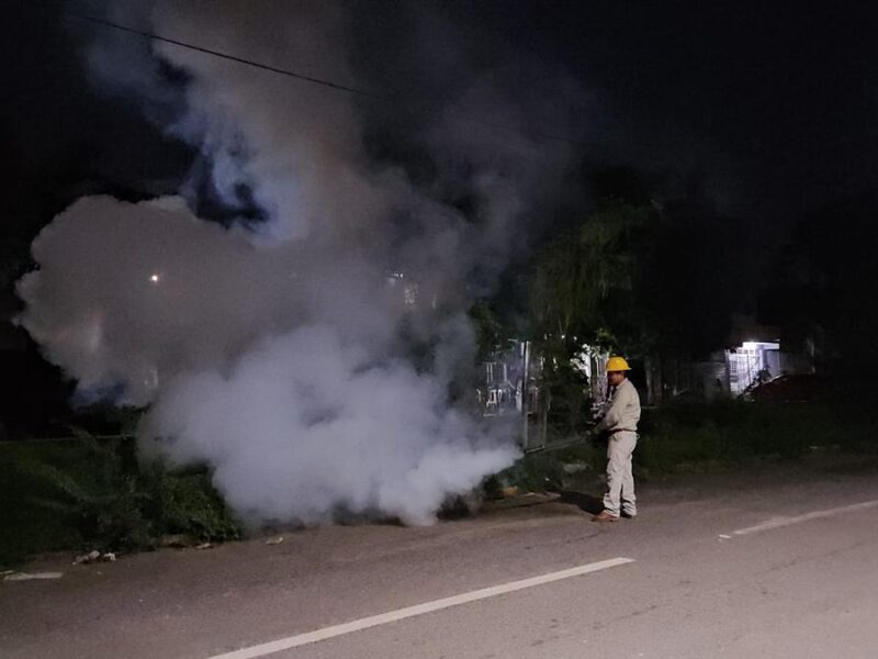 Autoridades de la SSM efectúan prevención del dengue Lázaro Cárdenas