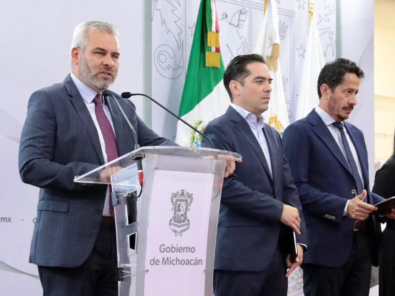 Bedolla presentó a Sheinbaum el proyecto de 2 parques fotovoltaicos en Michoacán