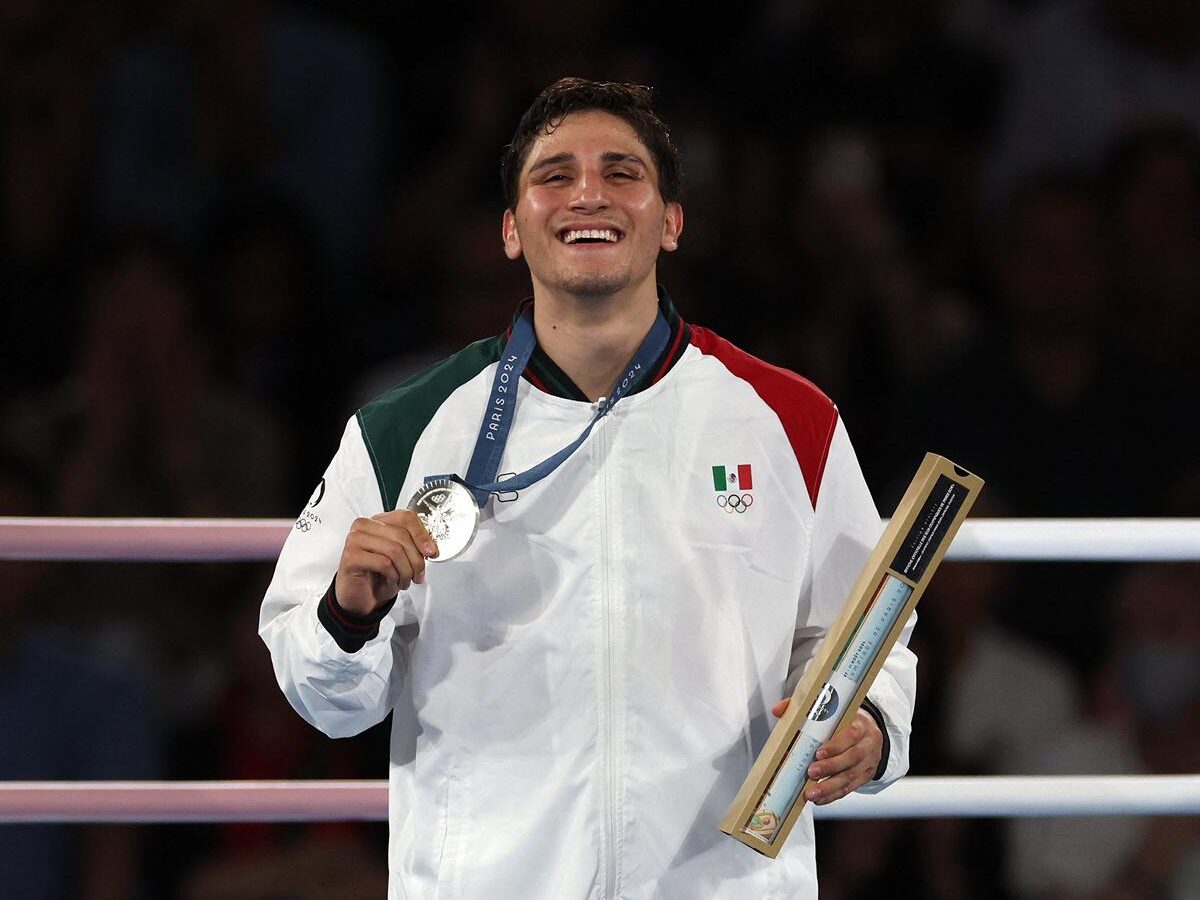 Boxeador mexicano Marco Verde París 2024