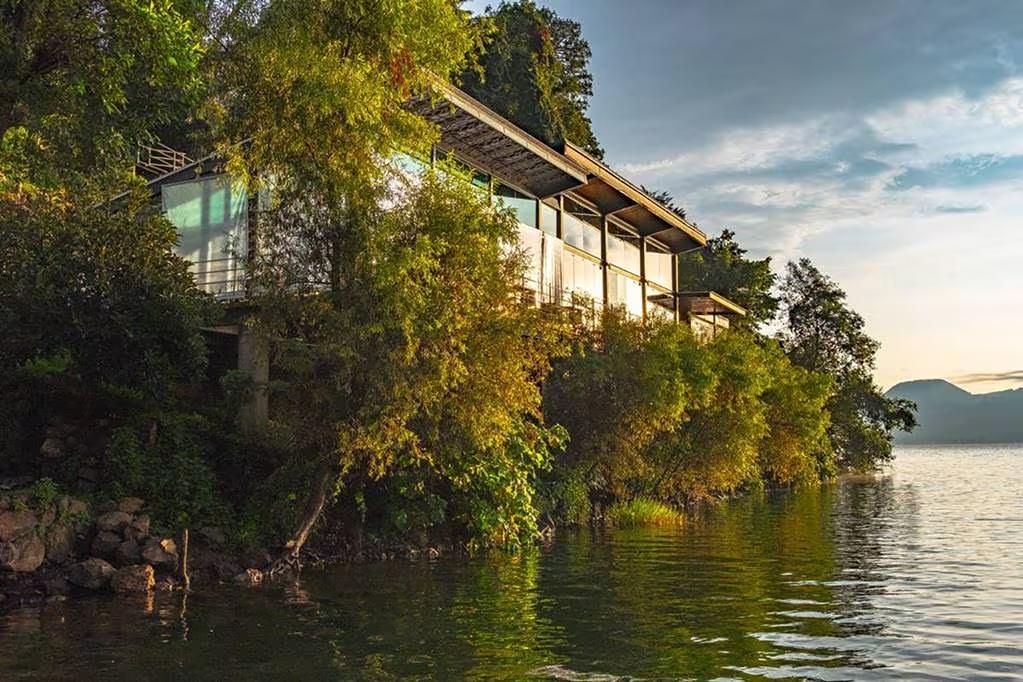 cabañas orillas lagos México Michoacán 1