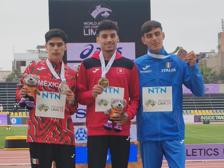 Campeón Mundial de Atletismo sub 20 - medallas