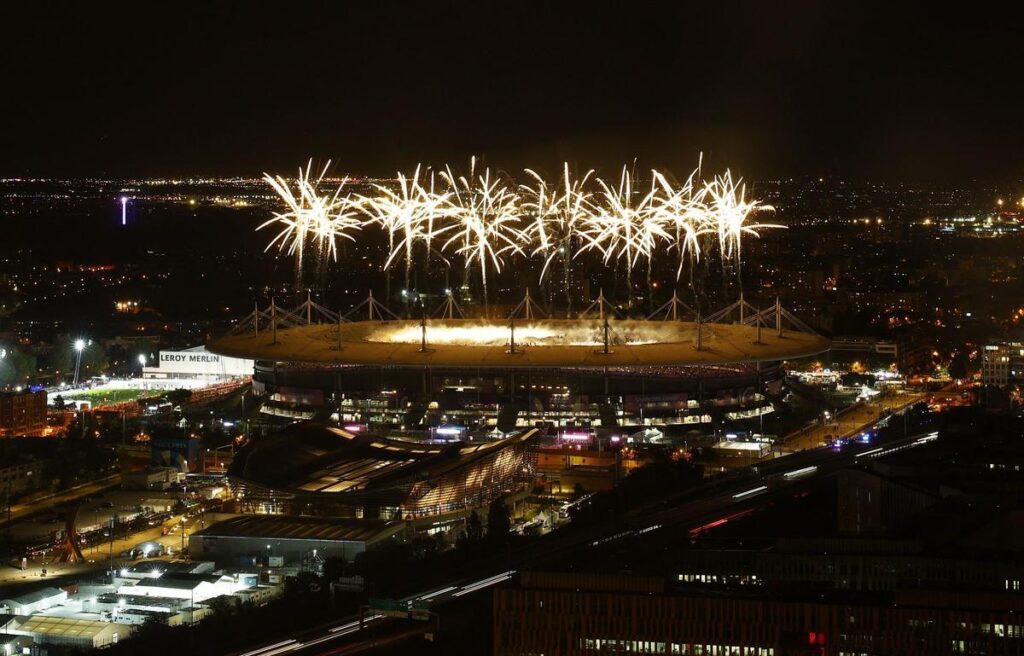 Clausura Juegos Olímpicos París 2024 - fuegos artificiales