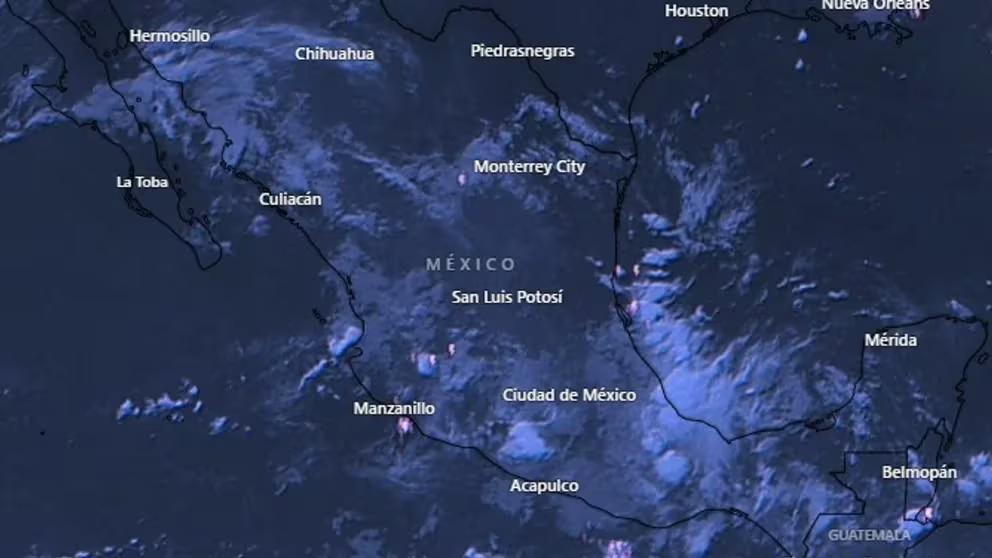 clima severo México lluvias granizo