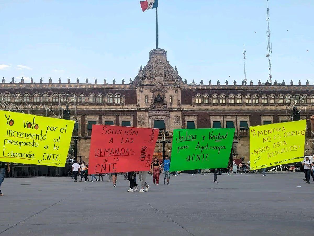 CNTE da beneficio de la duda a Sheinbaum