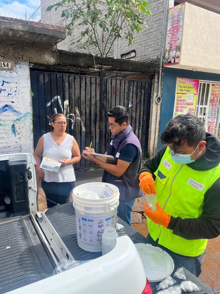 colonias afectadas por inundaciones en Morelia reciben atención de SSM