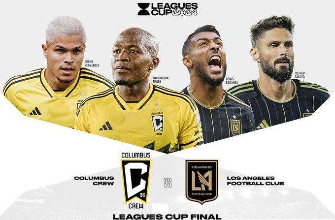 Columbus Crew frente a LAFC, la final de la Leagues Cup 2024