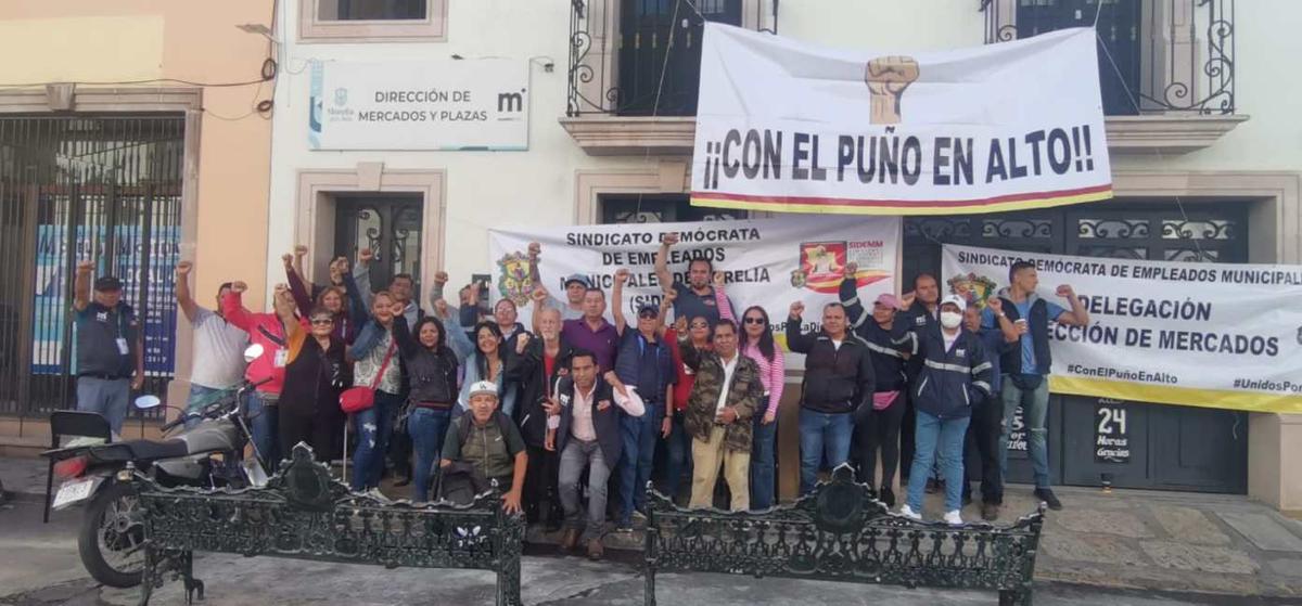 Conflicto dirección de mercados morelia