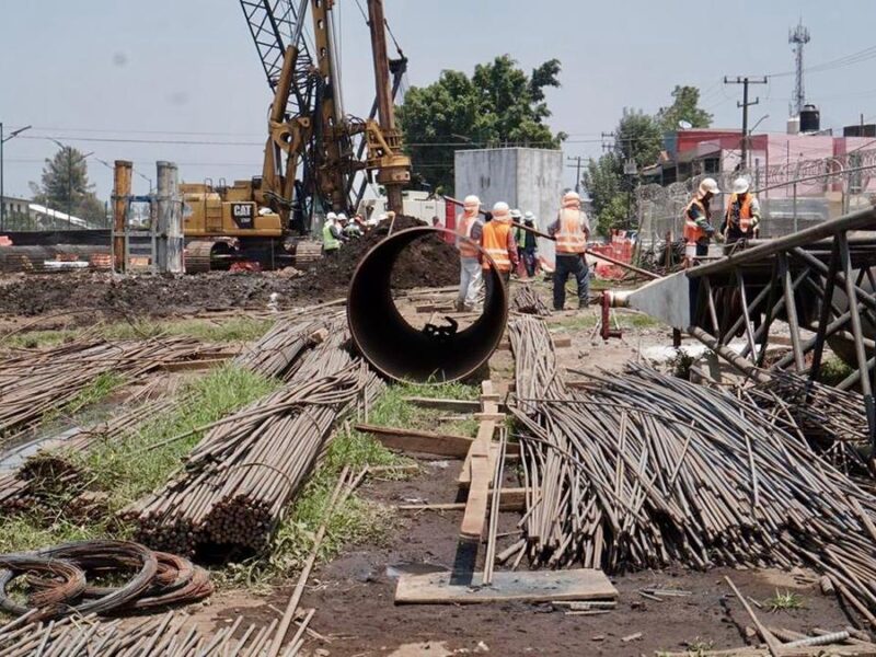 Construcción del teleférico de Uruapan, con avance del 46 por ciento