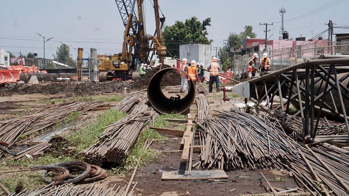 Construcción del teleférico de Uruapan, con avance del 46 por ciento