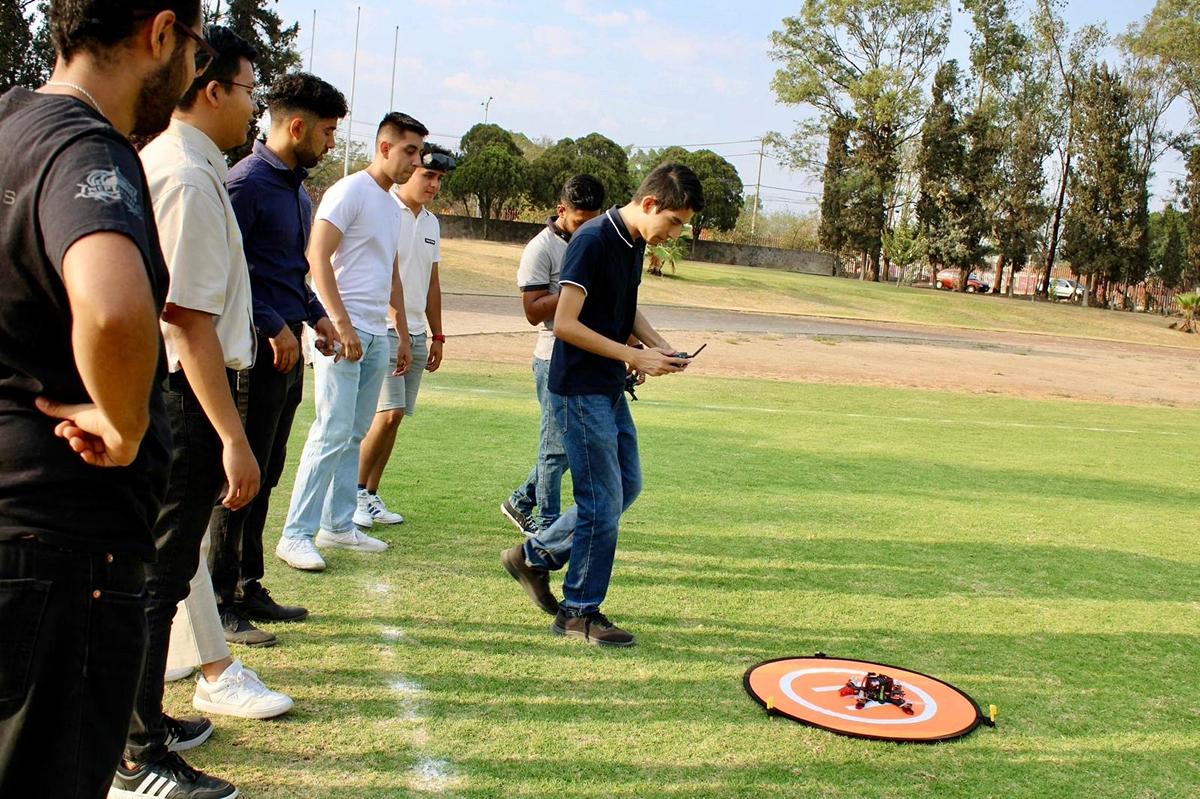 demostración con drones agrícolas Morelia