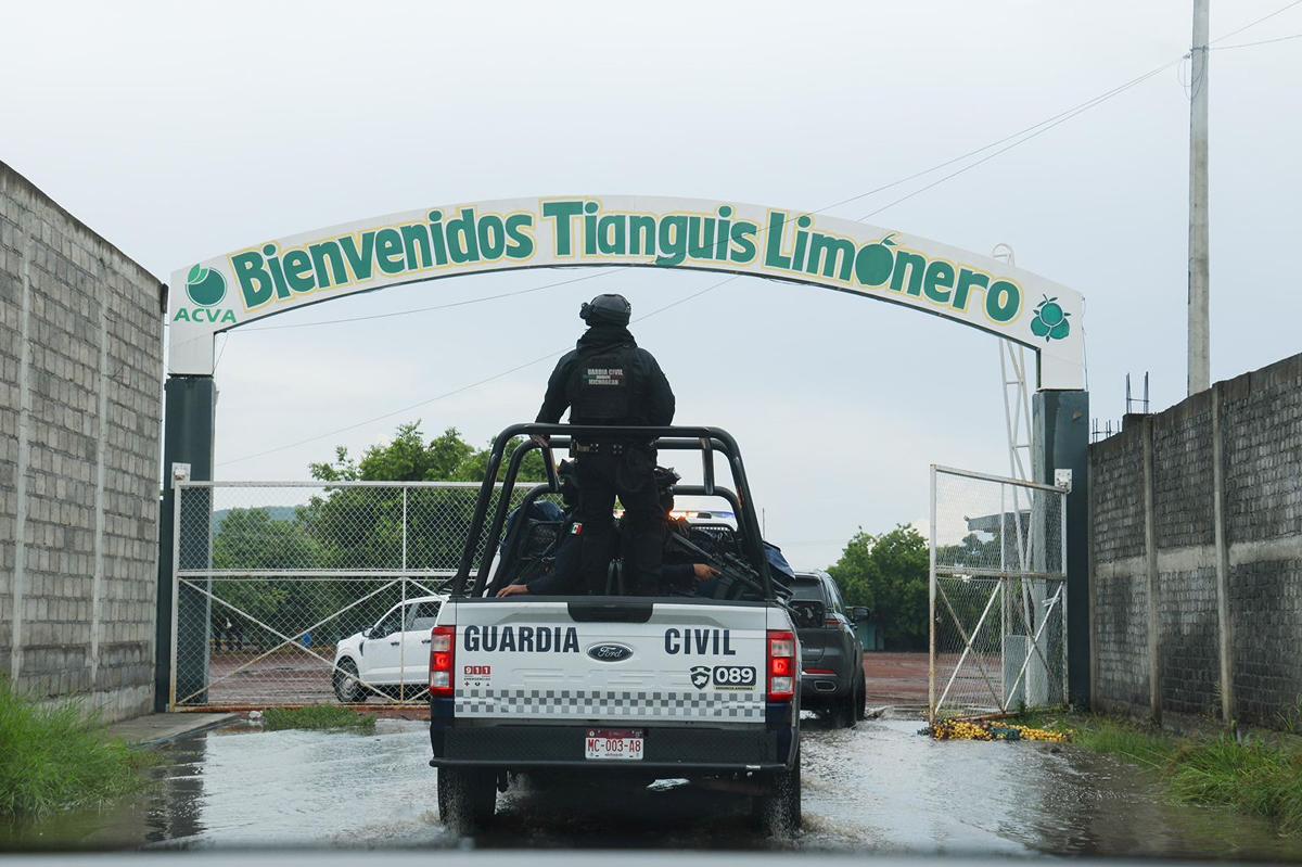 El control tianguis limonero en Apatzingán