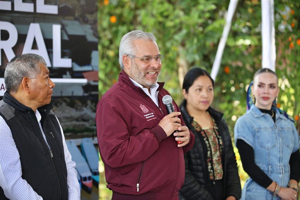 en el arranque de trabajos de rehabilitación el gobernador anunció reunión con Sheinbaum