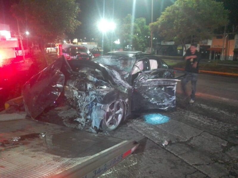 Fuerte accidente en Pátzcuaro, en Michoacán deja una herida