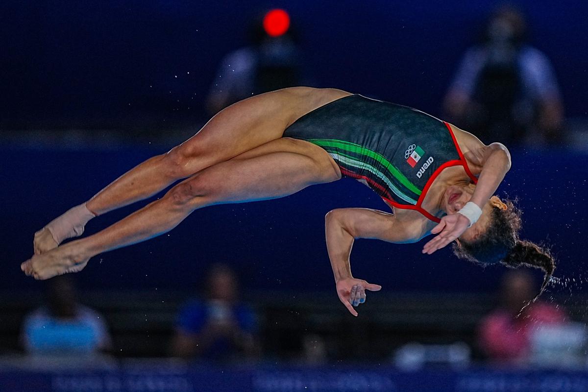 Gaby Agúndez y Ale Orozco lejos del podio en clavados en París 2024