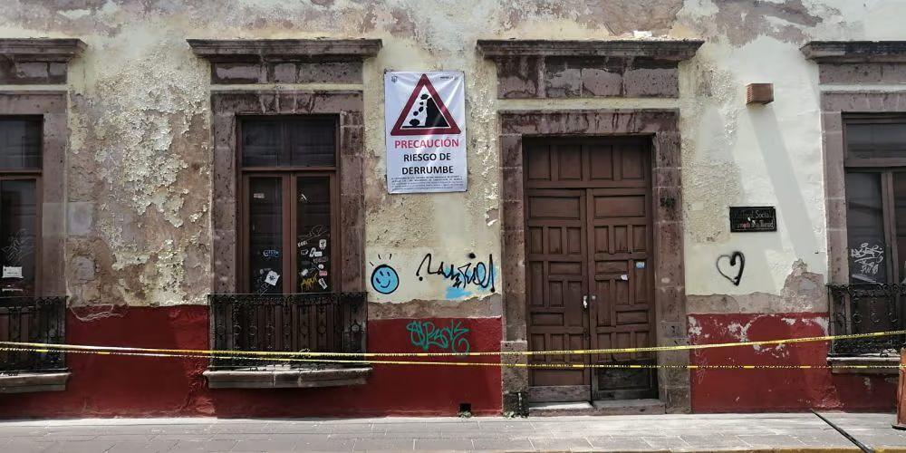 Grave que PC Morelia emita condiciones críticas para casonas sin restauración