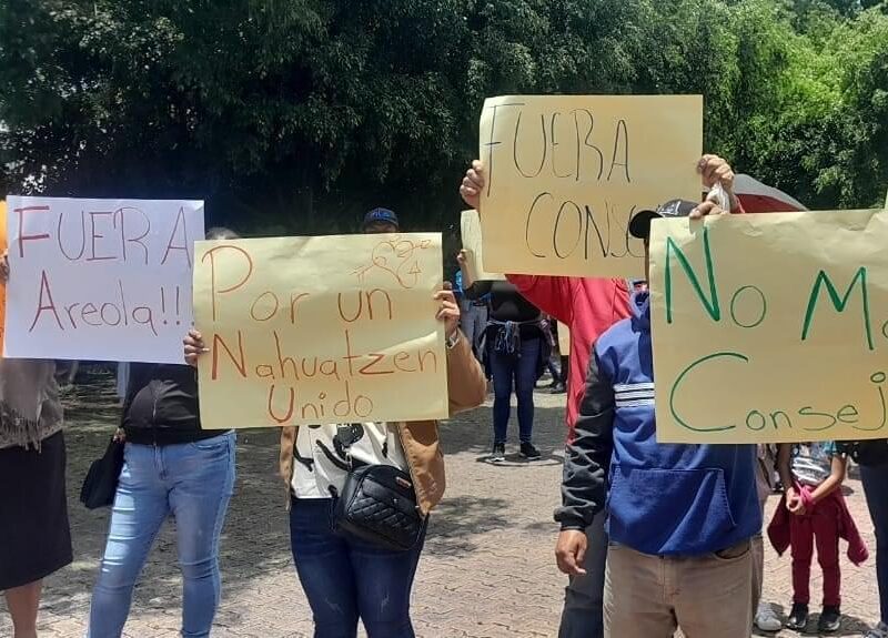 Habitantes de Nahuatzen toman instalaciones del Instituto Electoral de Michoacán