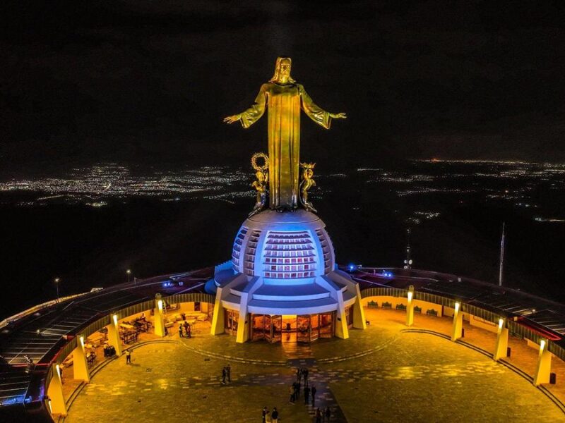 Iluminan Cristo Rey con inversión de 44 mdp del gobierno de Guanajuato