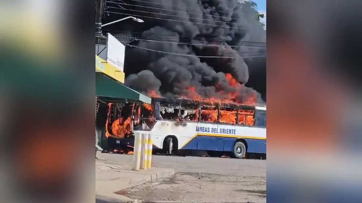 incidentes en Culiacán quema de camión