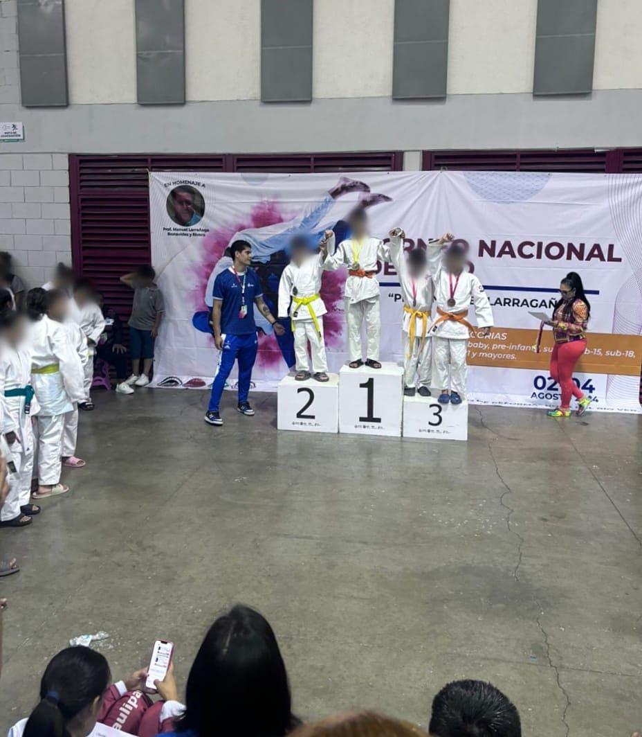 Judocas Michoacanos logran 13 medallas en Campeonato Nacional de Judo