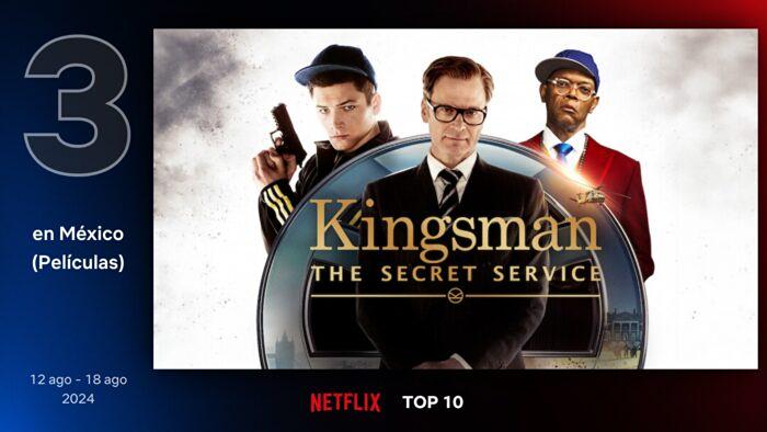 Las películas más populares de Netflix - Kingsman