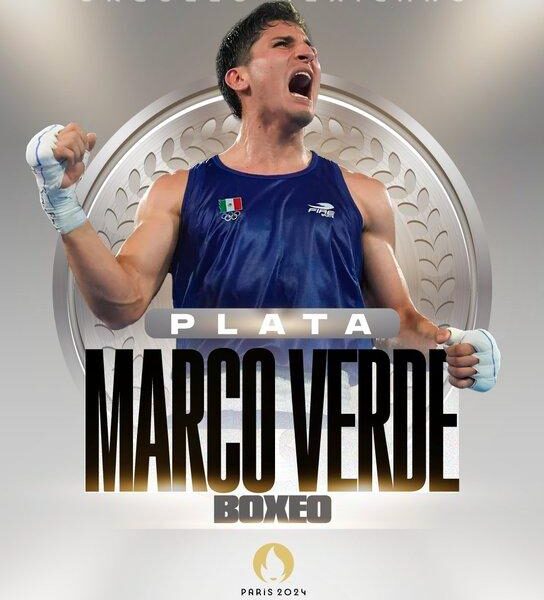 Marco Verde conquista la medalla de plata en boxeo en París 2024