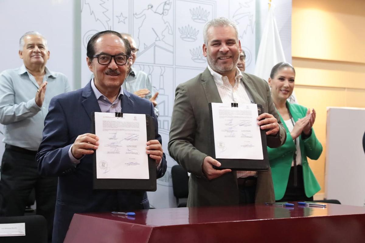 Michoacán defenderá sus bosques anuncia Bedolla tras firma de convenio