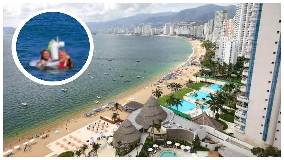 Mujer se toma foto de vacaciones en Acapulco y descubre este aterrador detalle