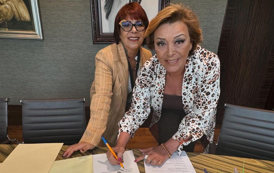 Niegan Alejandra Guzmán y Sylvia Pasquel estén repartiendo herencia con fundación Silvia Pinal