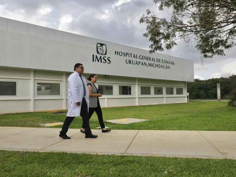 Nuevo hospital del IMSS en Uruapan mejora y amplía la cobertura médica Bedolla