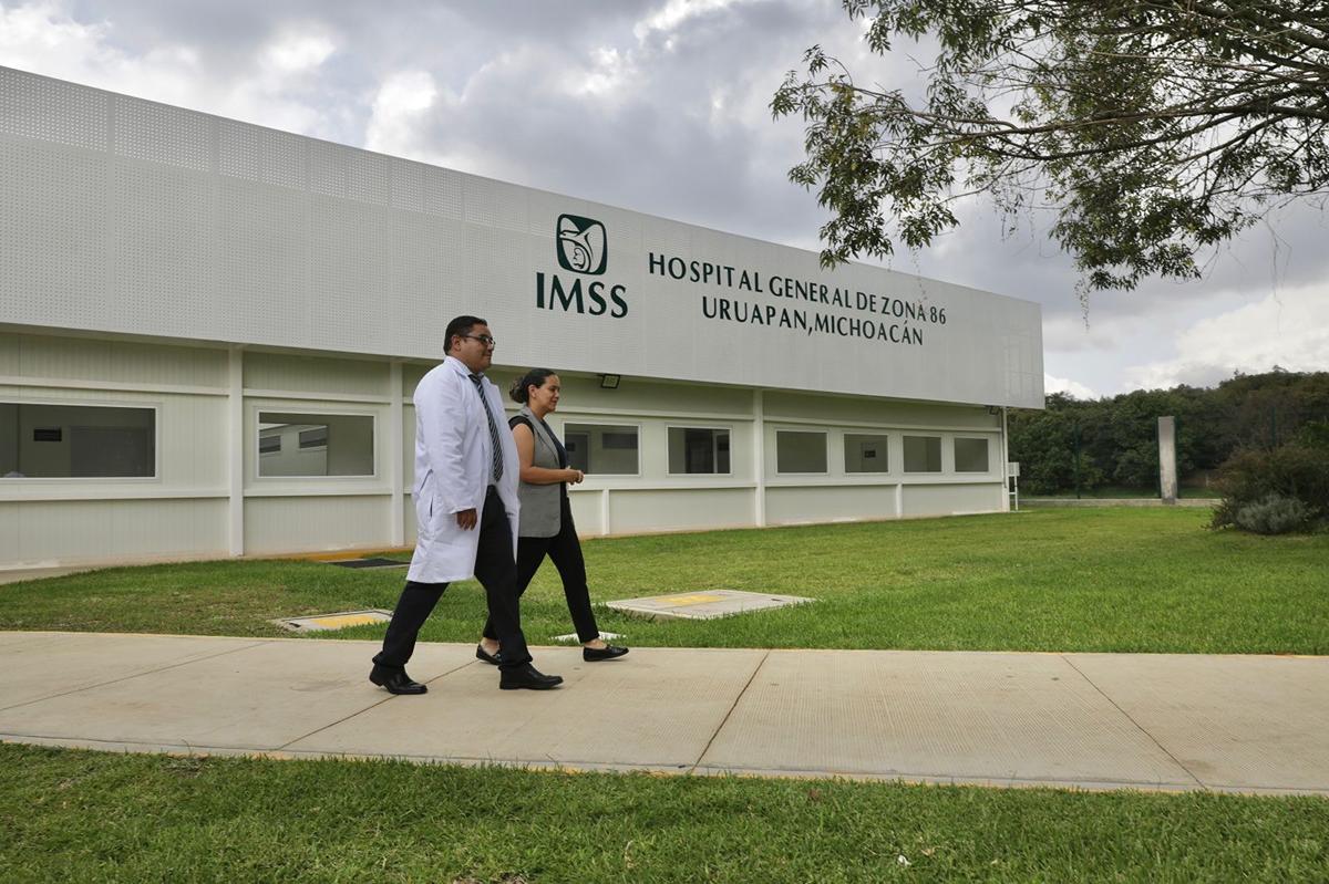 Nuevo hospital del IMSS en Uruapan mejora y amplía la cobertura médica Bedolla