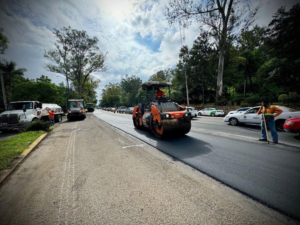 obras de mantenimiento libramiento Morelia 3