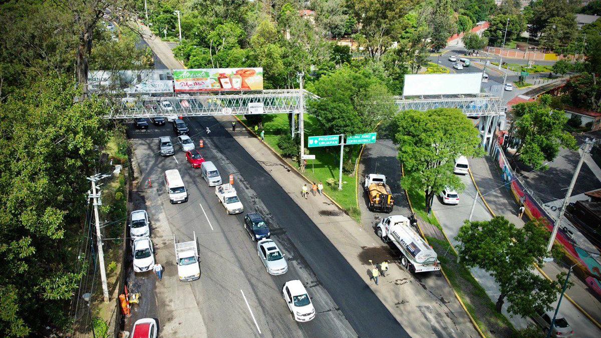 obras de mantenimiento libramiento Morelia