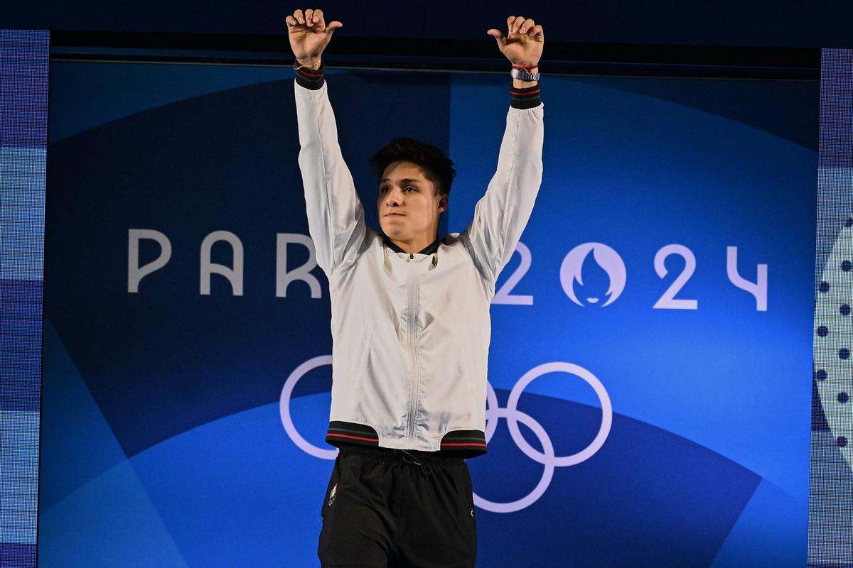 Osmar Olvera conquista medalla de bronce en París 2024