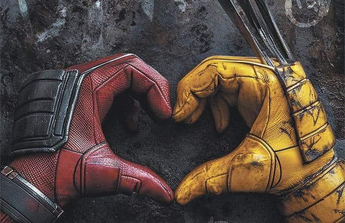 Película DeadPool y Wolverine portada - corazón