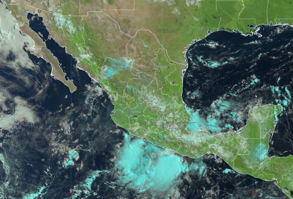 pronóstico de lluvias en México - satélite