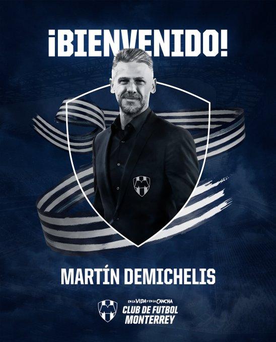 Rayados de Monterrey da bienvenida al argentino Martín Demichelis