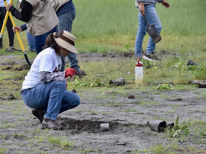 reforestación lago Cuitzeo jóvenes michoacán