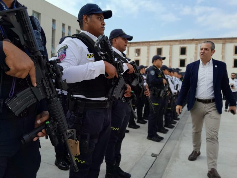 Salud mental Policía Morelia armas