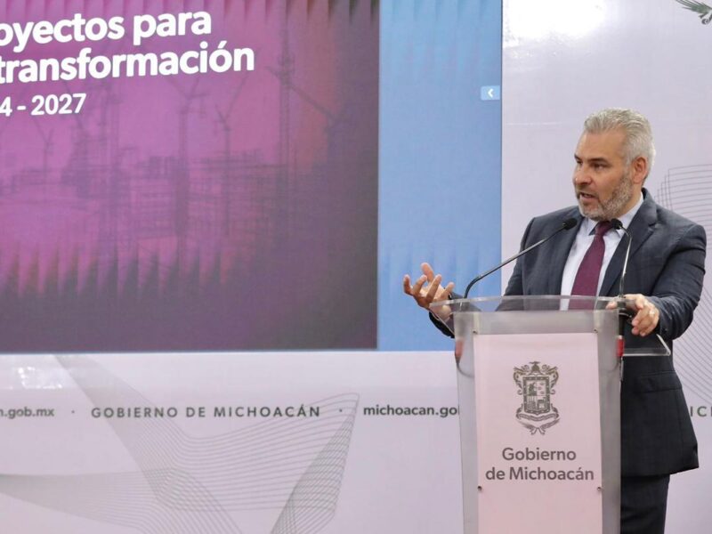 Se proyecta en Michoacán nuevo polo de desarrollo económico del país dijo Bedolla