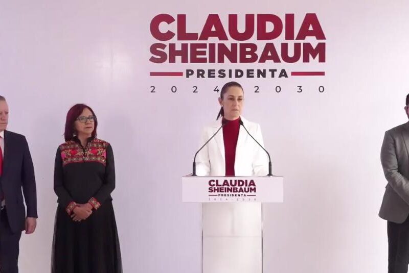 Sheinbaum designa a Zaldívar, Leticia Ramírez y Carlos Torres como coordinadores en Presidencia