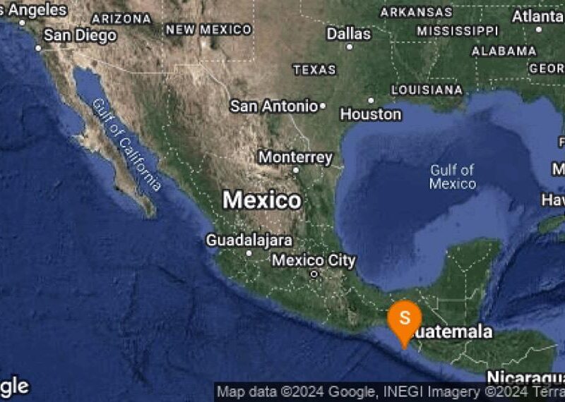 Sismo magnitud 6.3 en chiapas