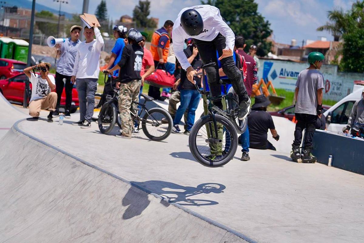 Skatepark del bajopuente Paso Morelos, un espacio innovador en Morelia