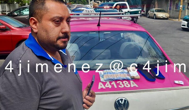 Taxista encuentra 100 mil pesos en su unidad y busca al propietario del dinero