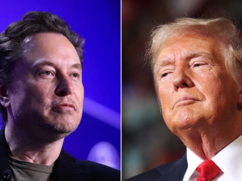 Trump y Musk entrevista poco amigable