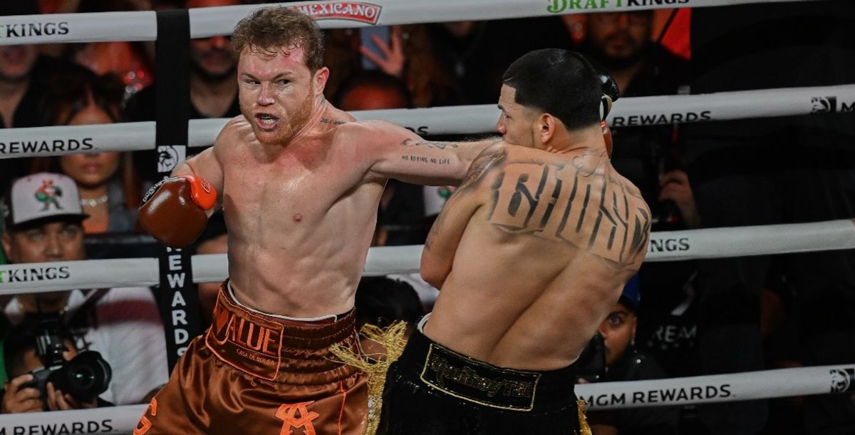 Saul “Canelo“ Álvarez vence a Berlanga y se corona en Las Vegas