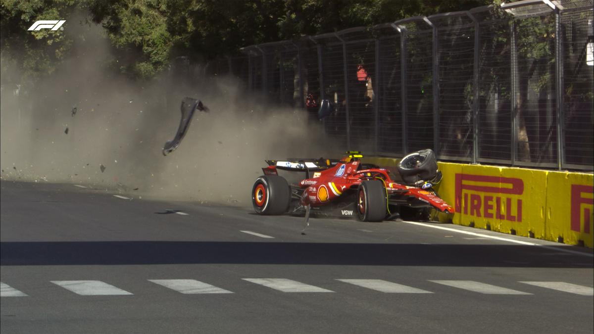 Accidente a una vuelta del cierre deja fuera del podio a Checo Pérez