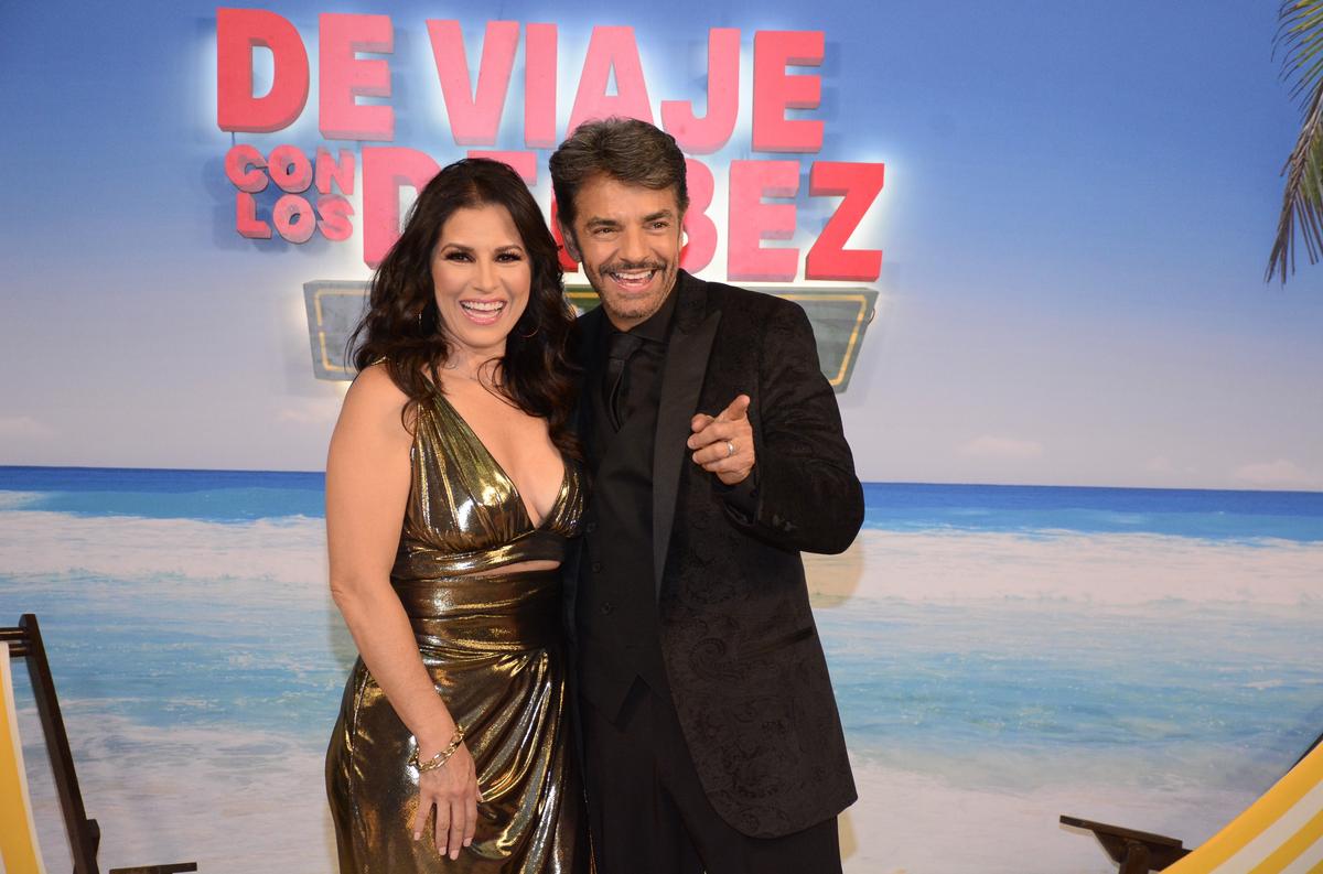 Alessandra Rosaldo hace broma a Eugenio Derbez